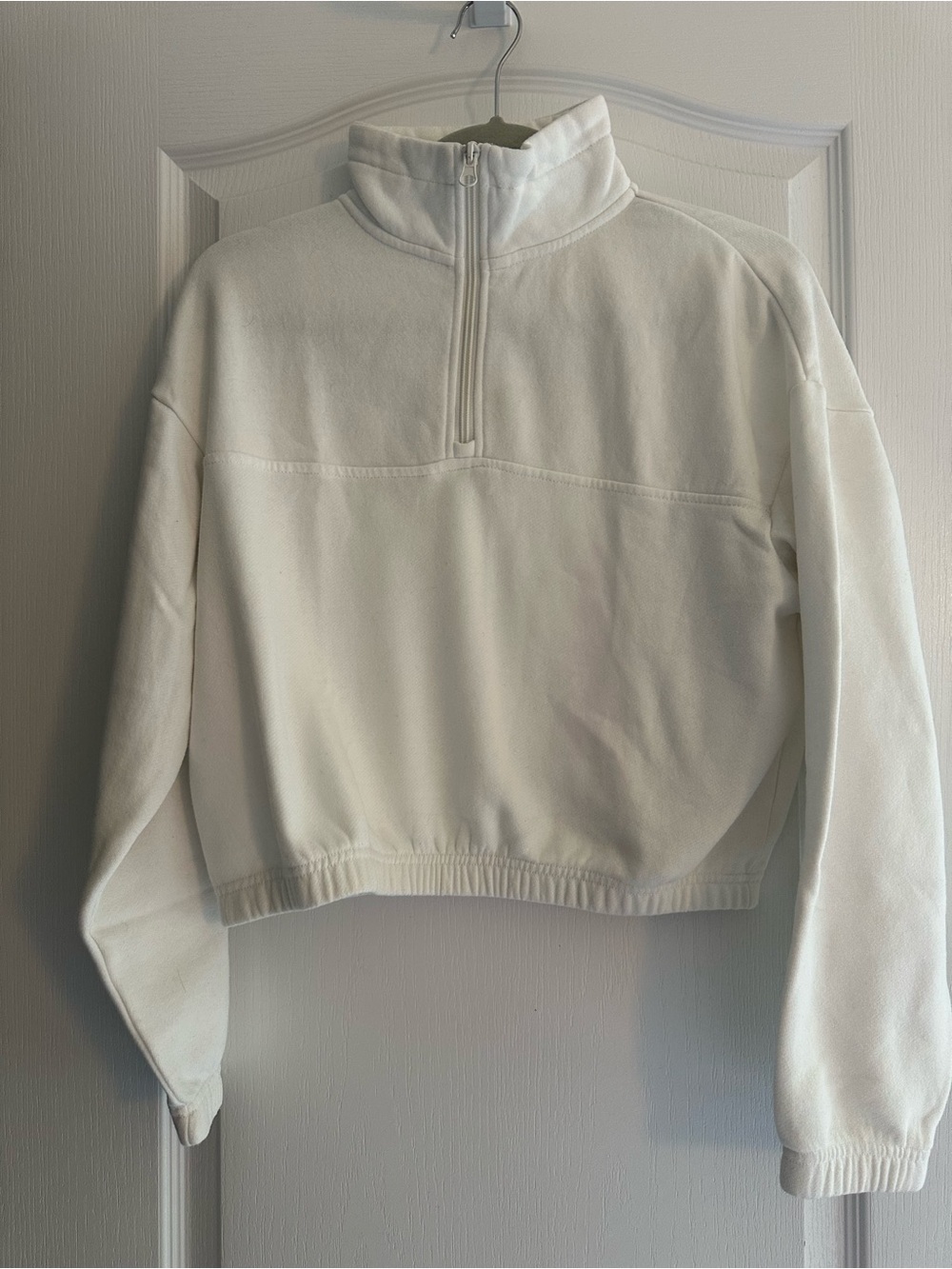 Garage Cream Fleece Pullover